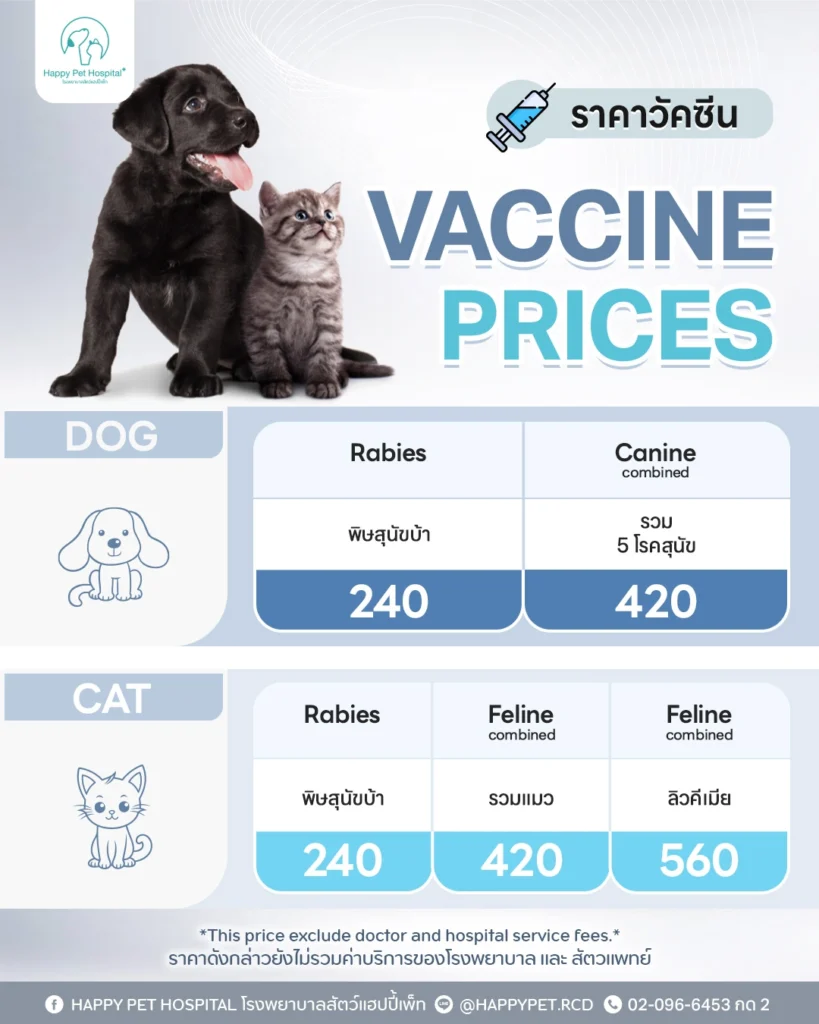 Vaccine Prices, ราคาวัคซีน